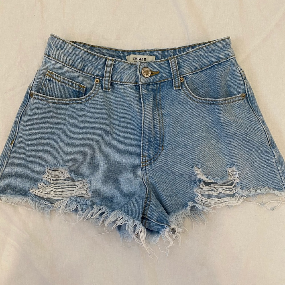 forever 21 jean shorts